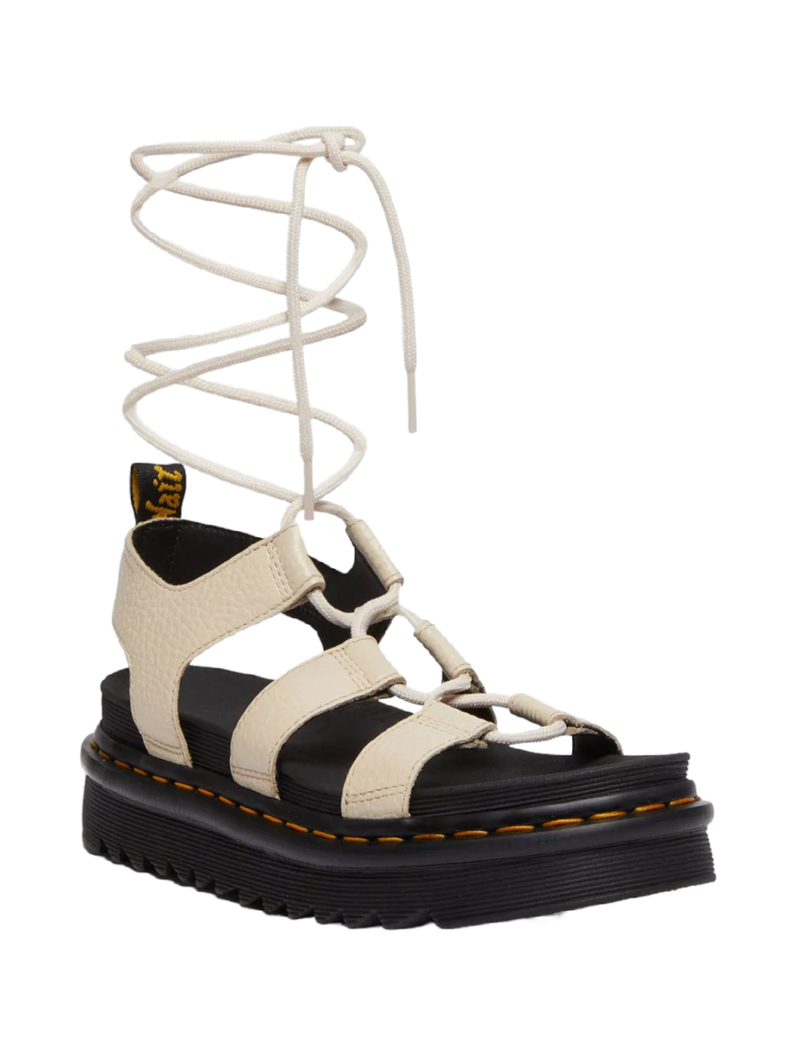 Sandali nartilla in pelle con lacci-Sandali-Dr. Martens-Vittorio Citro Boutique