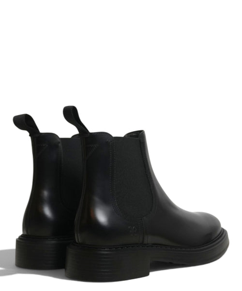 Stivaletto Fabi Wembley in Pelle Nera per Uomo