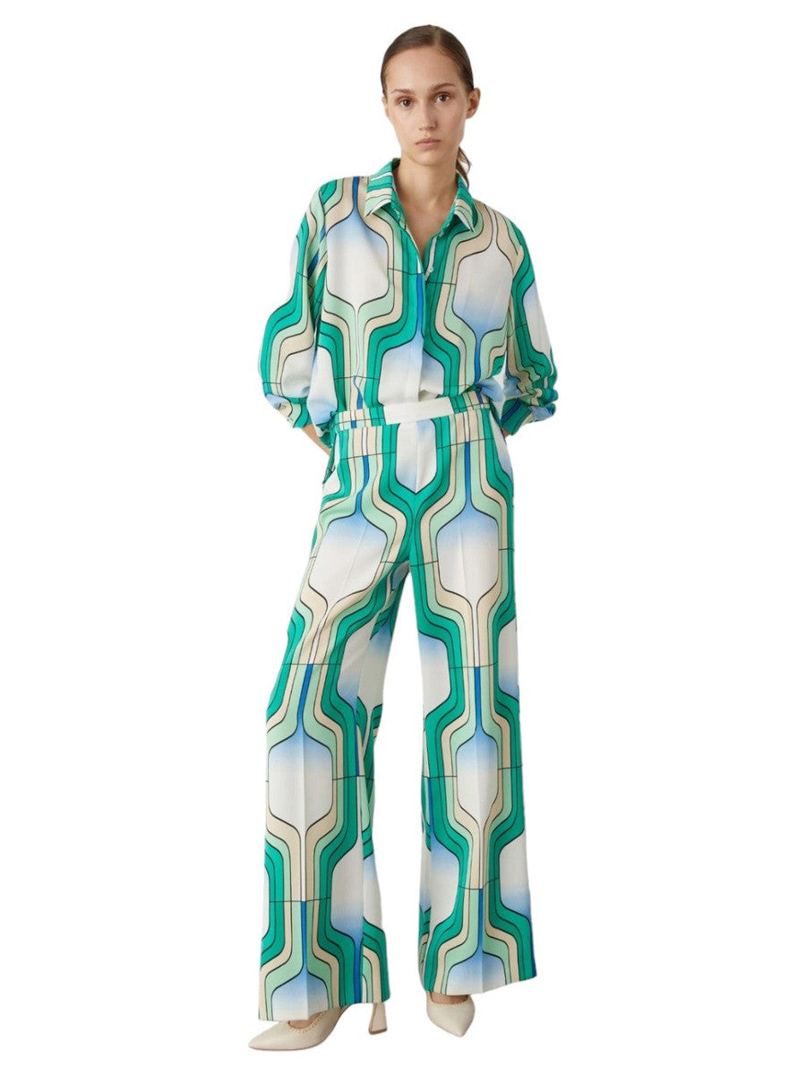 Camicia Sirena Fantasia Geometrica-Marella-Camicie-Vittorio Citro Boutique