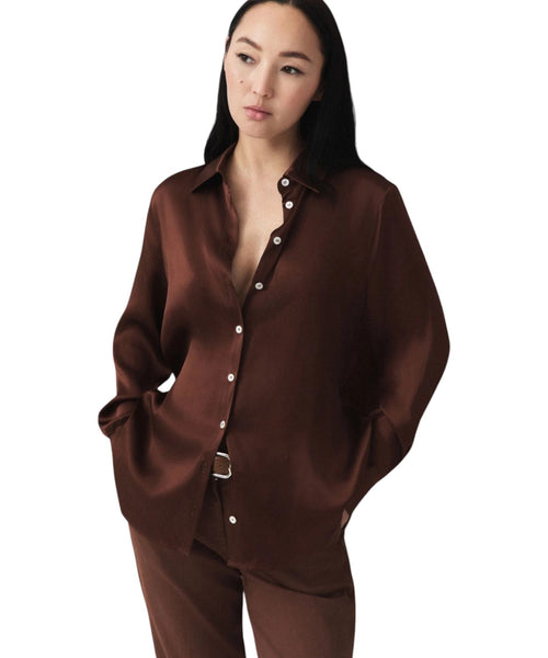 Chemise pour femme Marella Alfio en mélange de soie