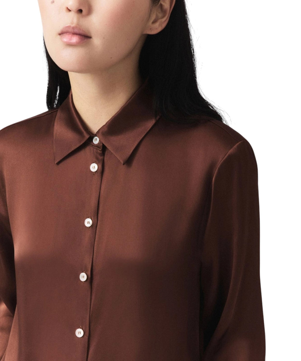 Chemise pour femme Marella Alfio en mélange de soie