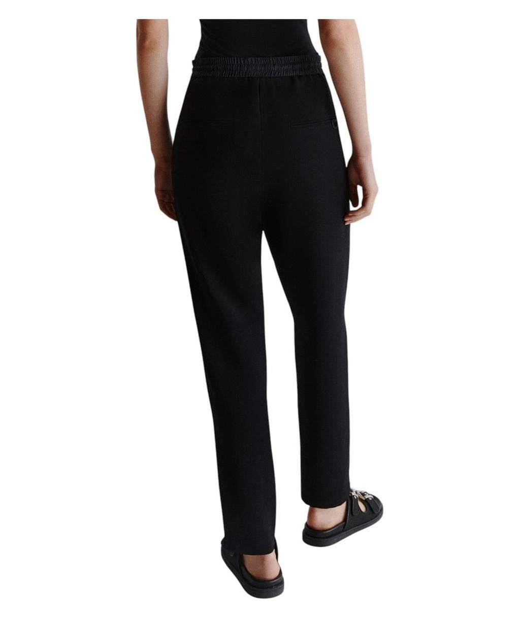 Jogger Fluidi in Triacetato con Coulisse in Seta-Marella-Pantaloni-Vittorio Citro Boutique