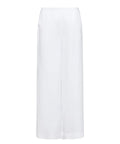 Pantalon large en lin délavé
