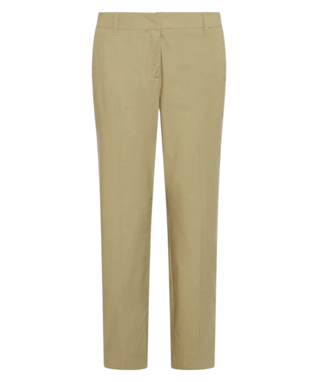 Pantalon Marella Gettone en popeline stretch