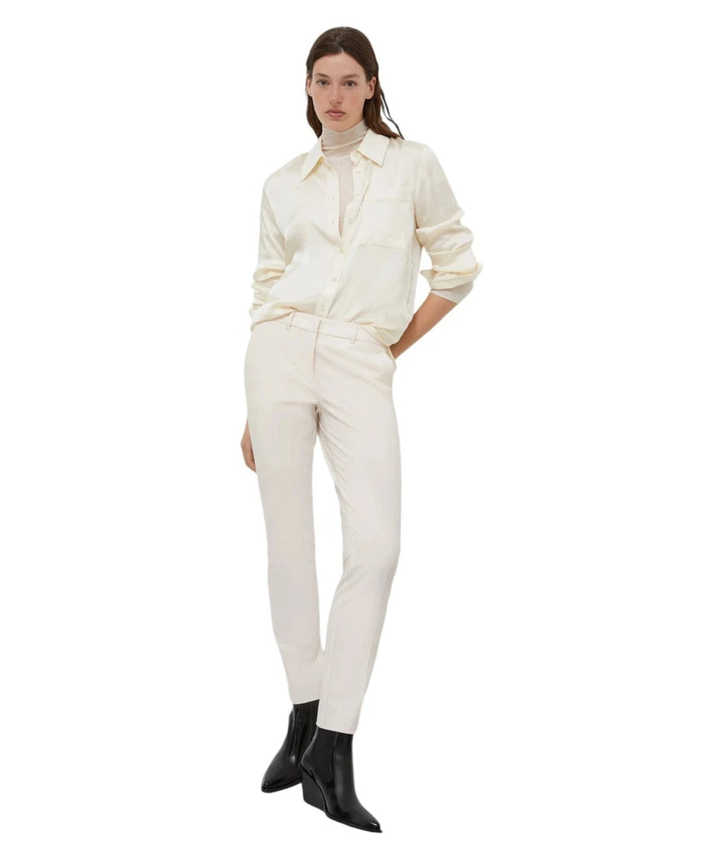 Pantaloni Gerona chino slim in misto lana-Marella-Pantaloni-Vittorio Citro Boutique