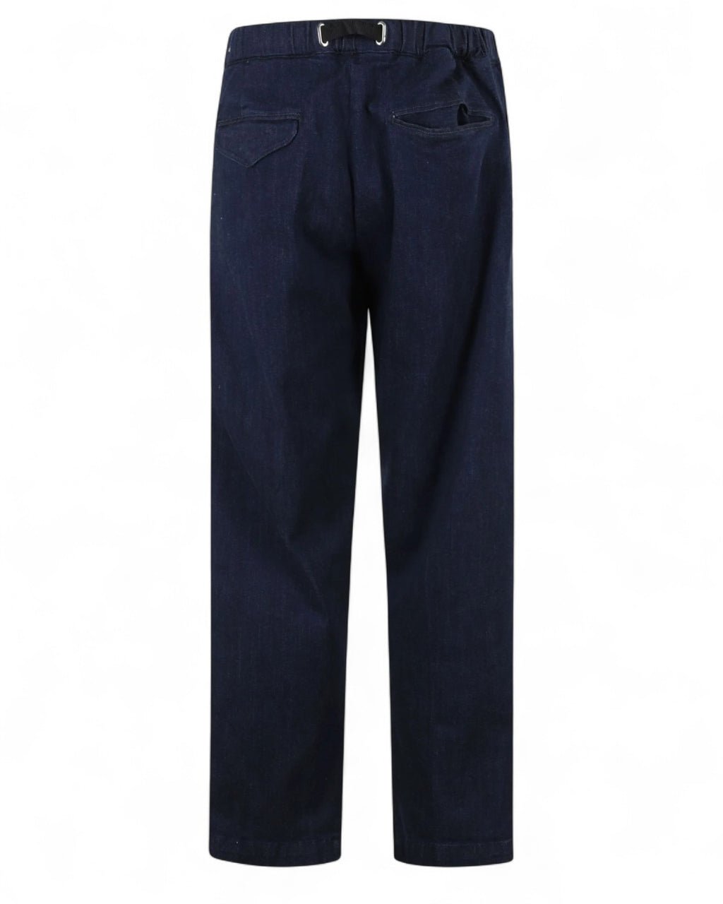 Pantaloni con cintura a fibbia interna-WHITE SAND-Pantaloni-Vittorio Citro Boutique