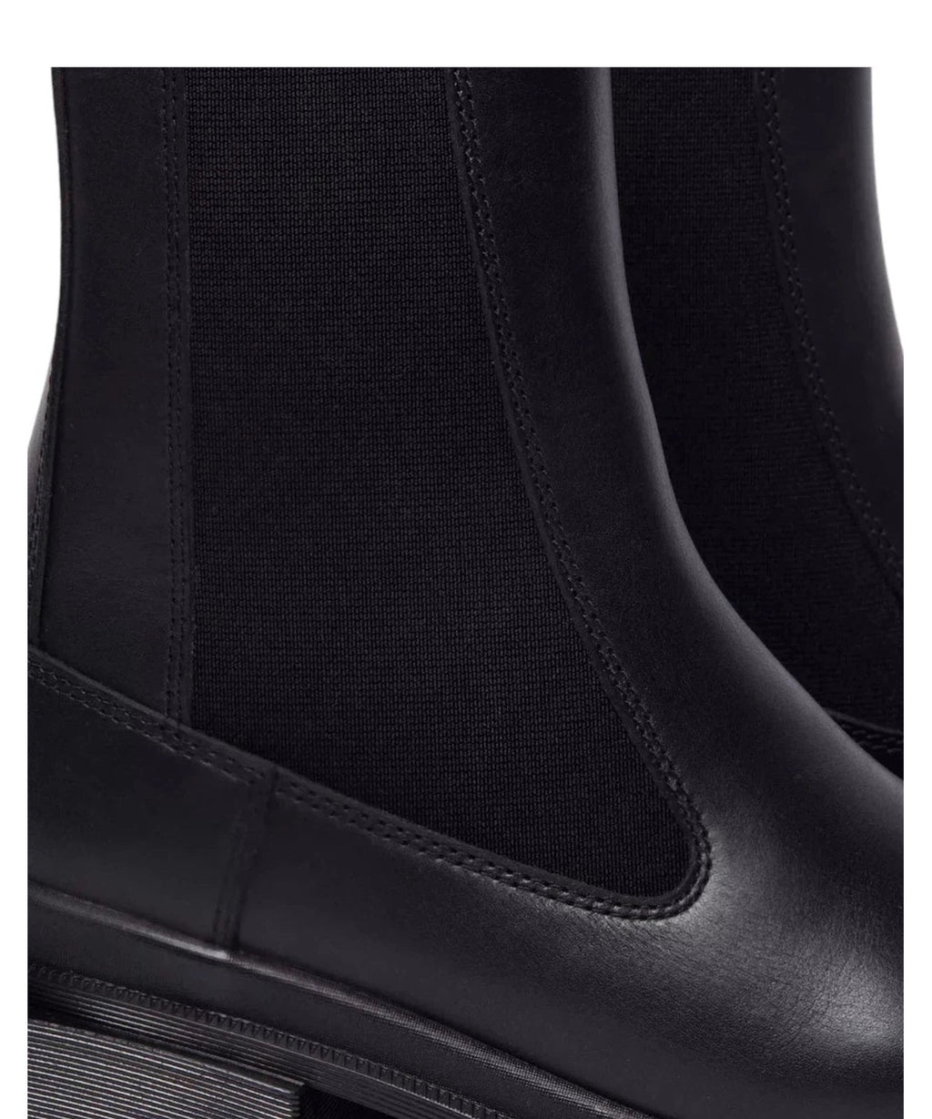 Stivaletti Chelsea Maybole in pelle con punta quadrata-Dr. Martens-Stivali-Vittorio Citro Boutique
