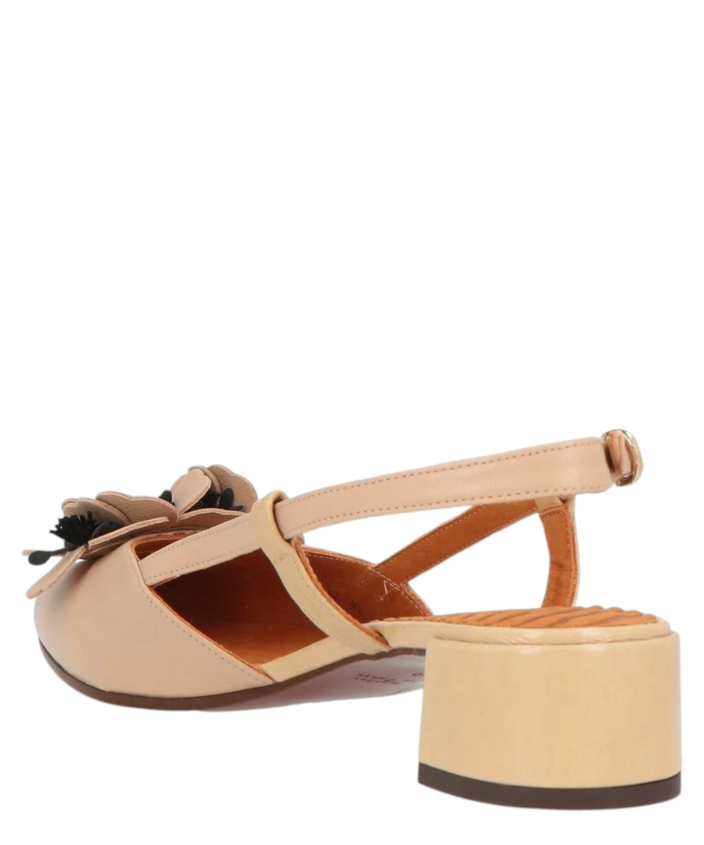 Slingbacks élégants Chie Mihara HEZEL en cuir