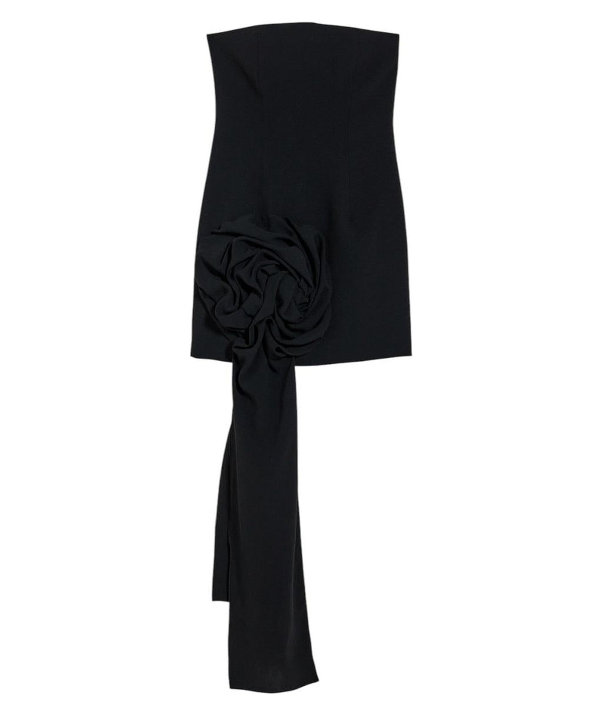 Abito a Bustier con Drappeggio a Rosa-Marella-Abiti-Vittorio Citro Boutique