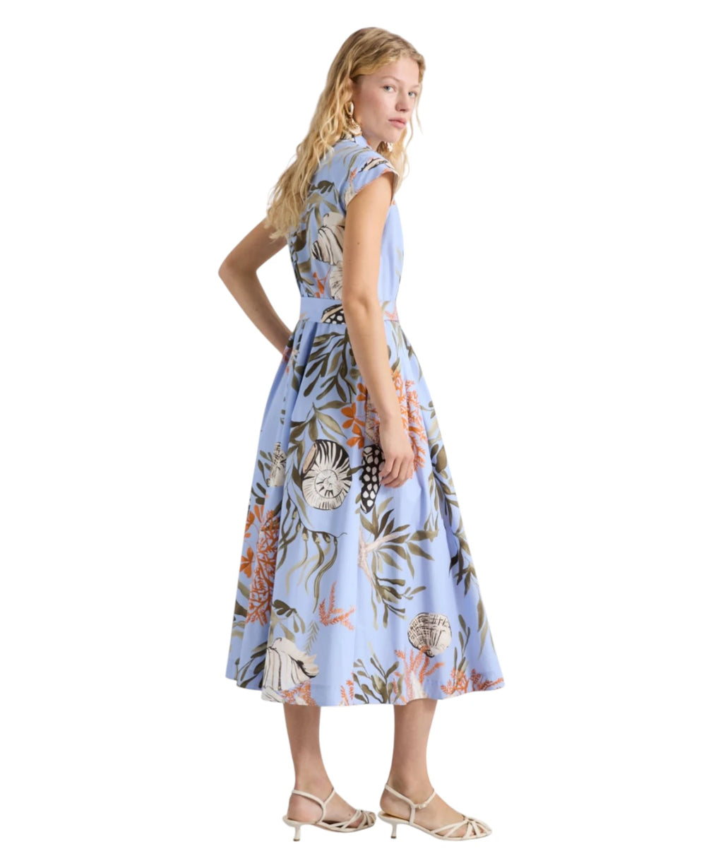Robe Chemisier Marella PADANA en Popeline Stretch
