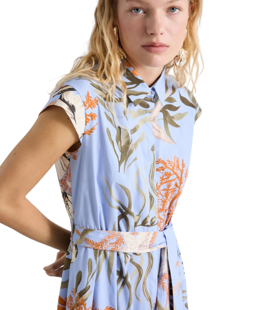 Robe Chemisier Marella PADANA en Popeline Stretch
