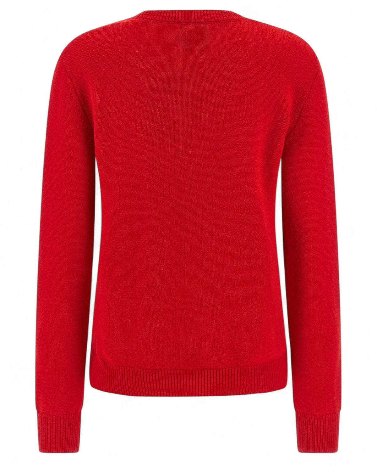 Maglione con grafica Snoopy jacquard e fiocco-Mc2 Saint Barth-Maglieria-Vittorio Citro Boutique