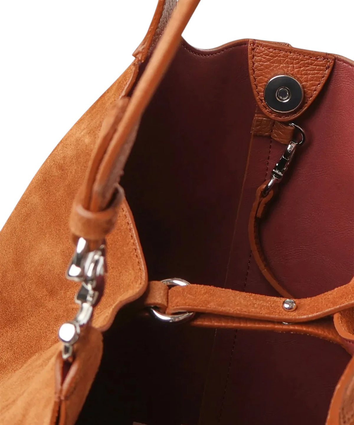 Sac à épaule Coccinelle C-Easy Small en daim