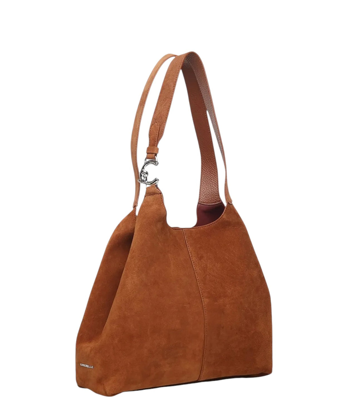 Sac à épaule Coccinelle C-Easy Small en daim