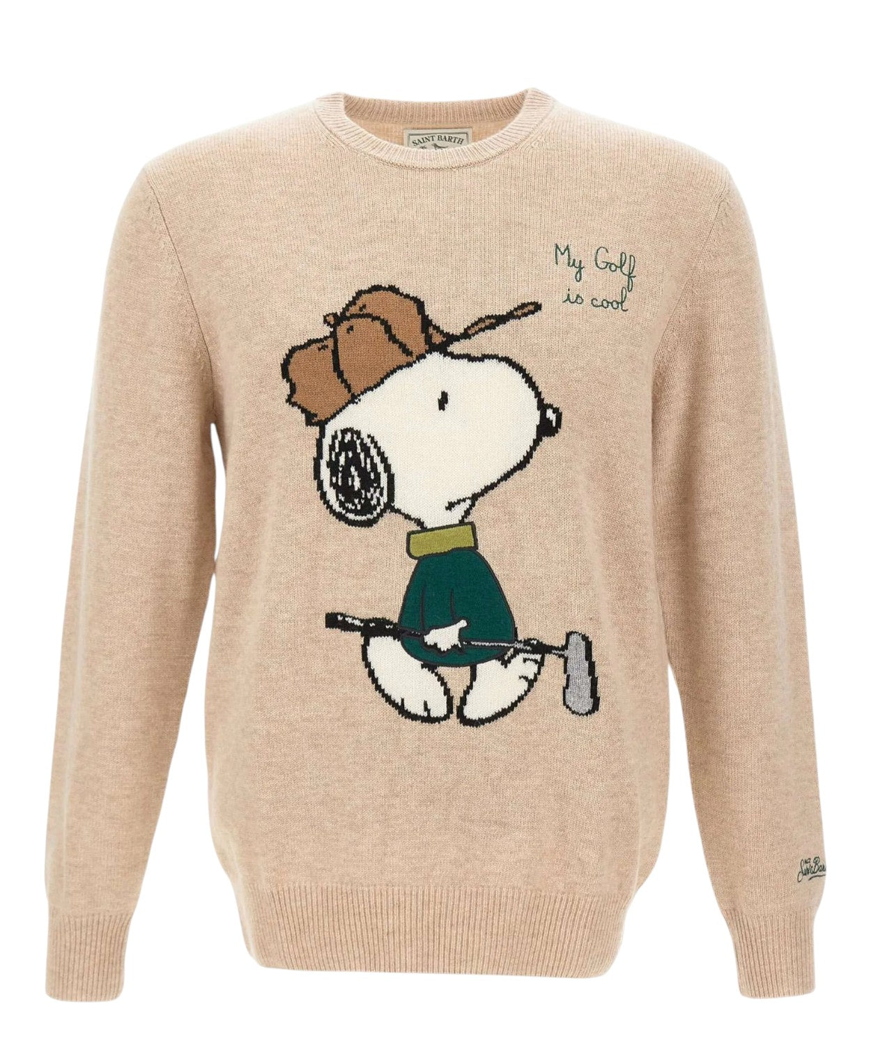 Maglione MC2 Saint Barth Heron Snoopy Golf-Mc2 Saint Barth-Maglieria-Vittorio Citro Boutique