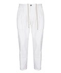 Pantalons avec cordon de serrage BE ABLE en laine vierge