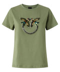T-shirt Pinko Quentin avec applications
