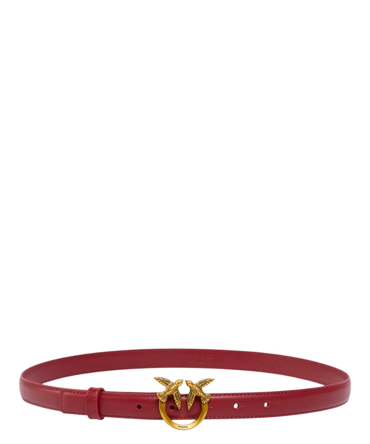 Cintura in Pelle H2 Pinko Donna con Logo Elegante