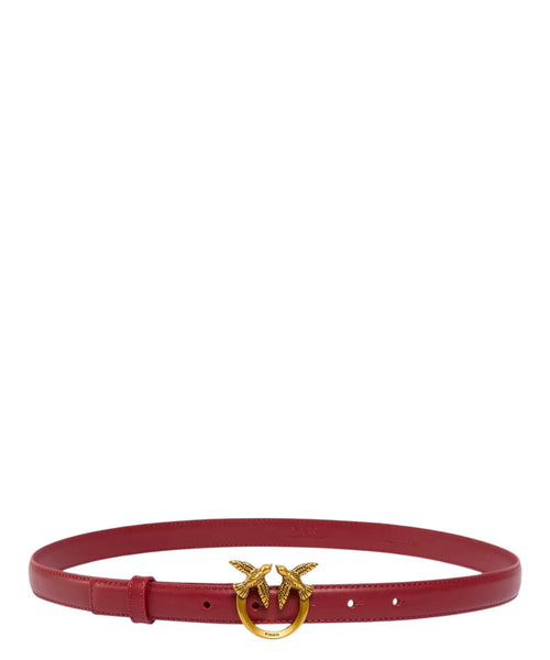 Cintura in Pelle H2 Pinko Donna con Logo Elegante