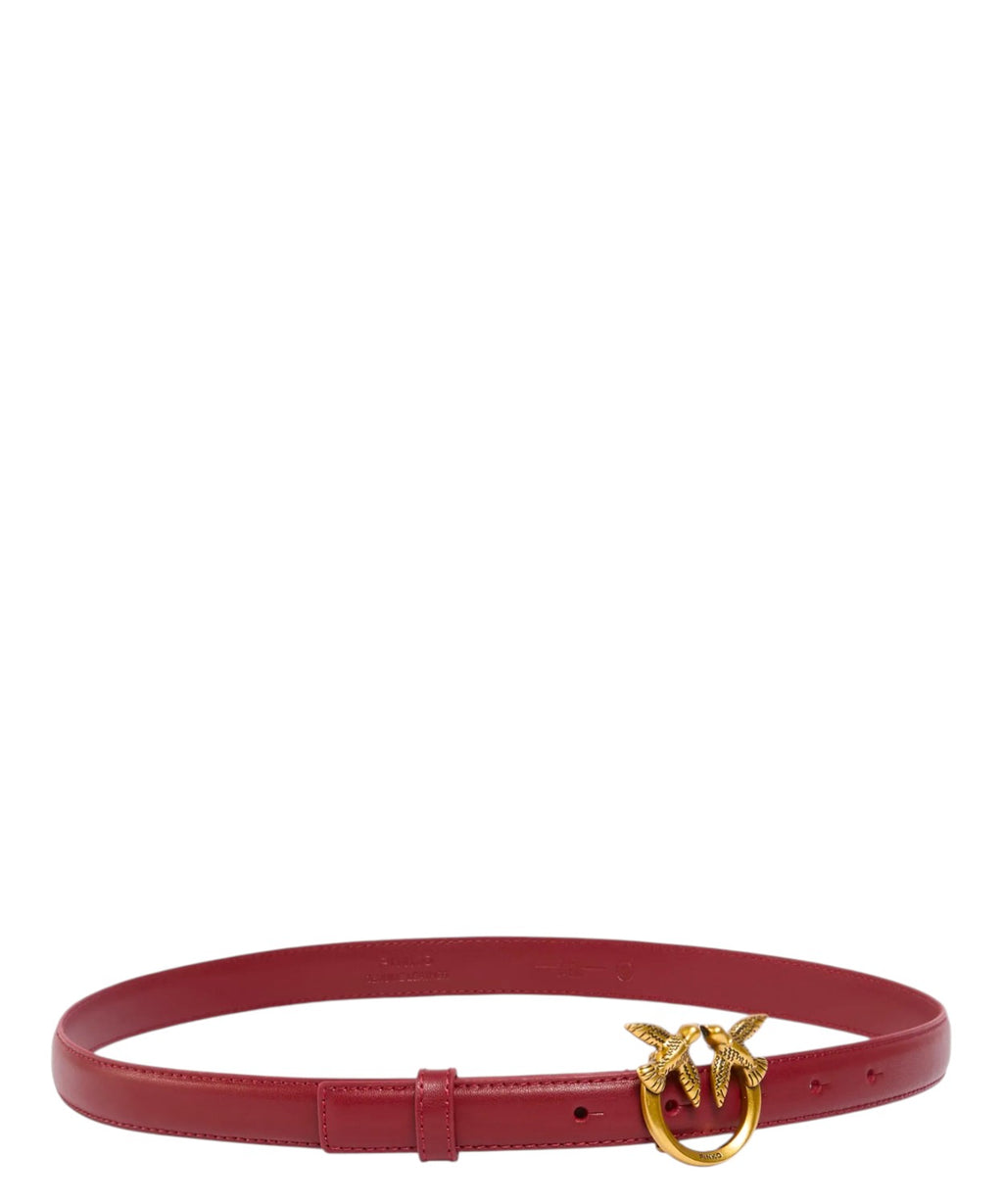 Cintura in Pelle H2 Pinko Donna con Logo Elegante