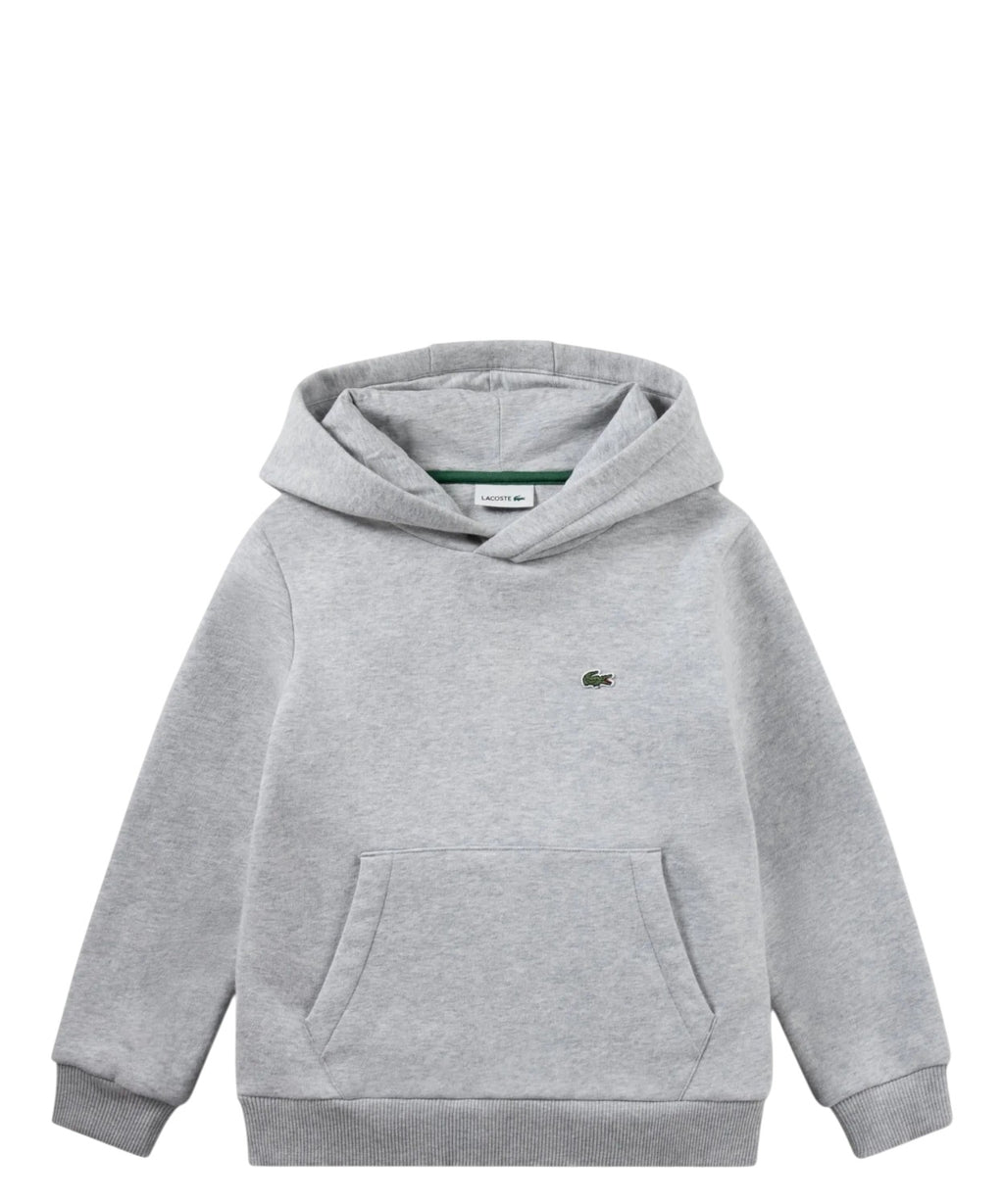 Felpa Lacoste Kids Cappuccio con Logo per Bambini