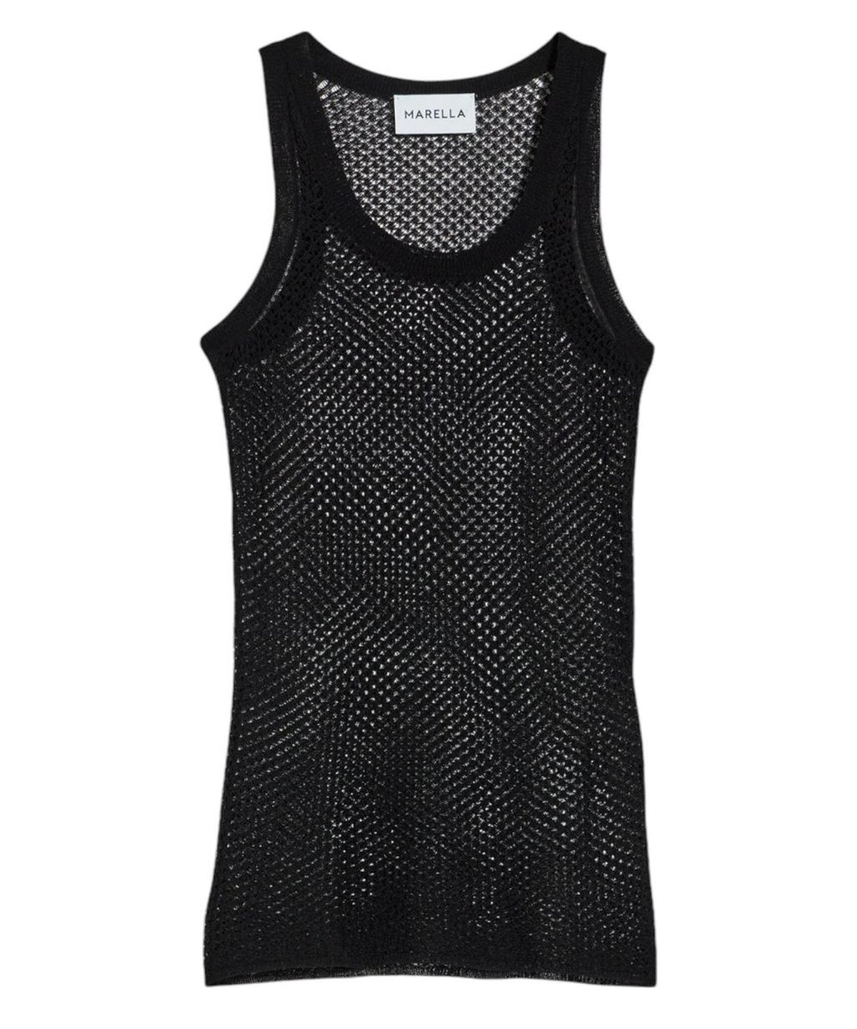 Canotta Leggera con Punto Traforato-Marella-Top-Vittorio Citro Boutique