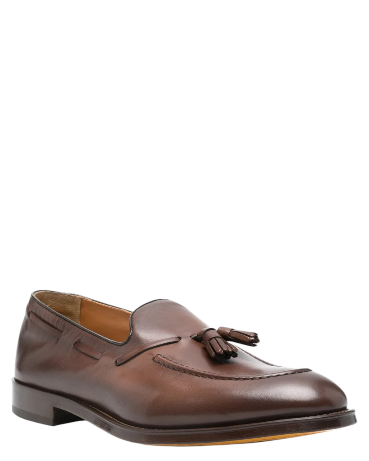 Mocassini Uomo Pelle con Nappine Tassel Loafers Doucal's