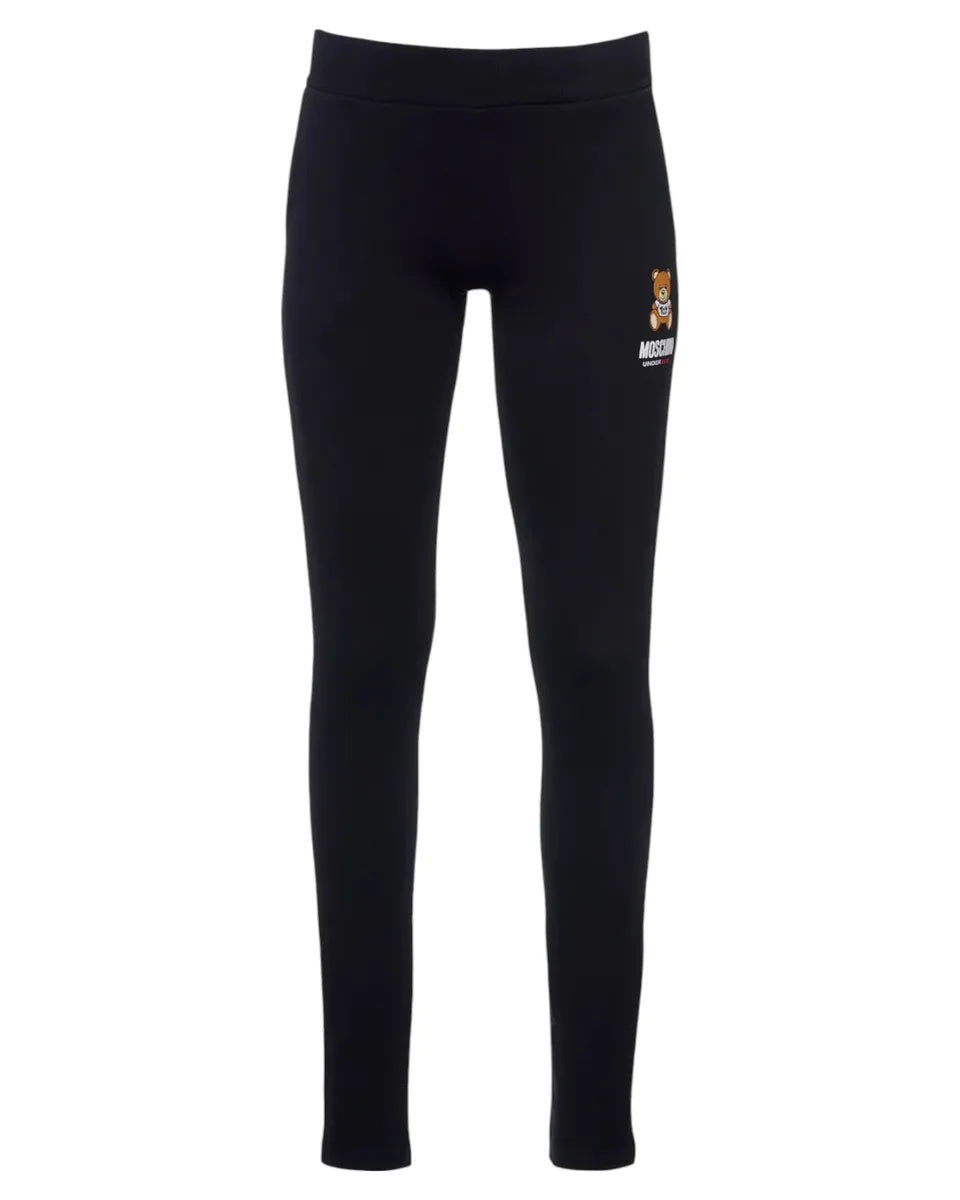 Pantaloni Sportivi in Cotone Stretch-Tuta-Moschino-Vittorio Citro Boutique