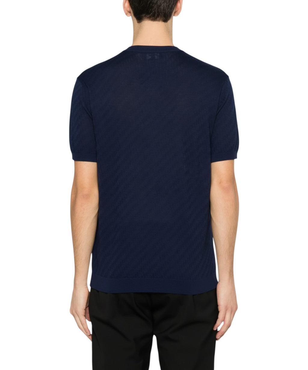 T-shirt Emporio Armani homme avec motif en relief