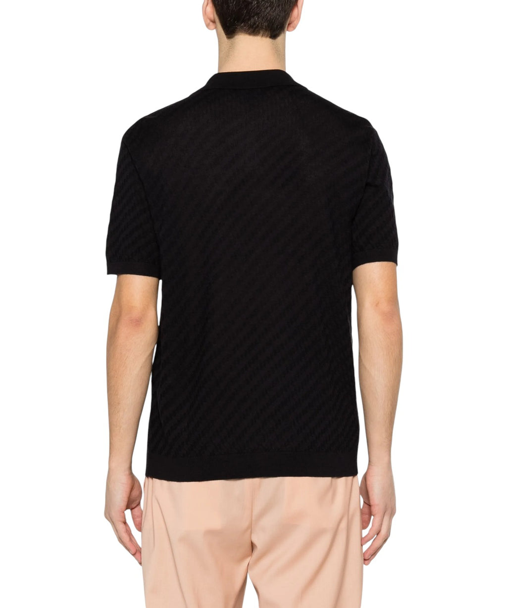 Polo Emporio Armani Homme en Mélange Lyocell