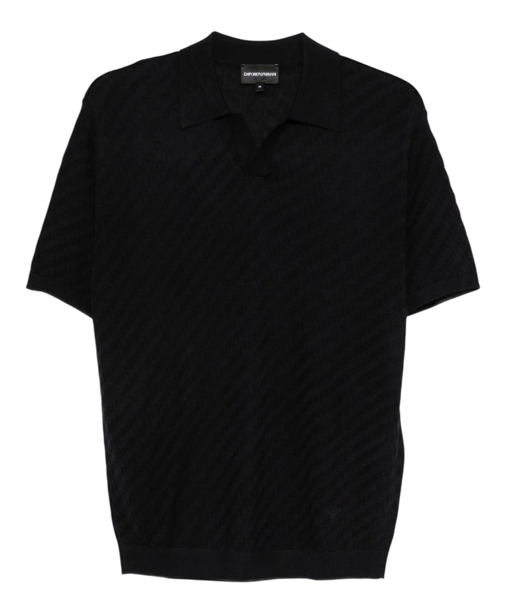 Polo Emporio Armani Homme en Mélange Lyocell