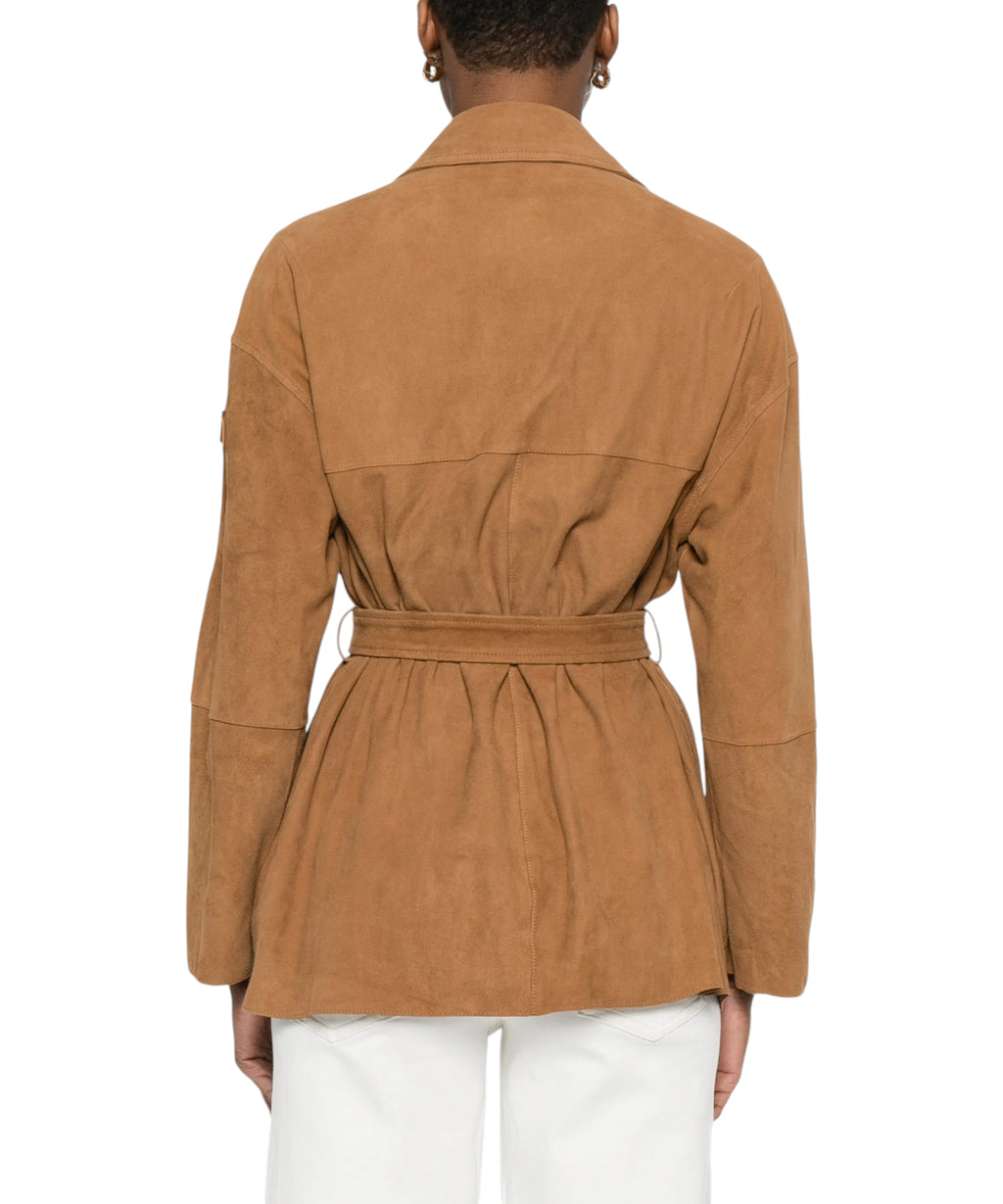 Veste Peuterey Machuca en cuir suédé