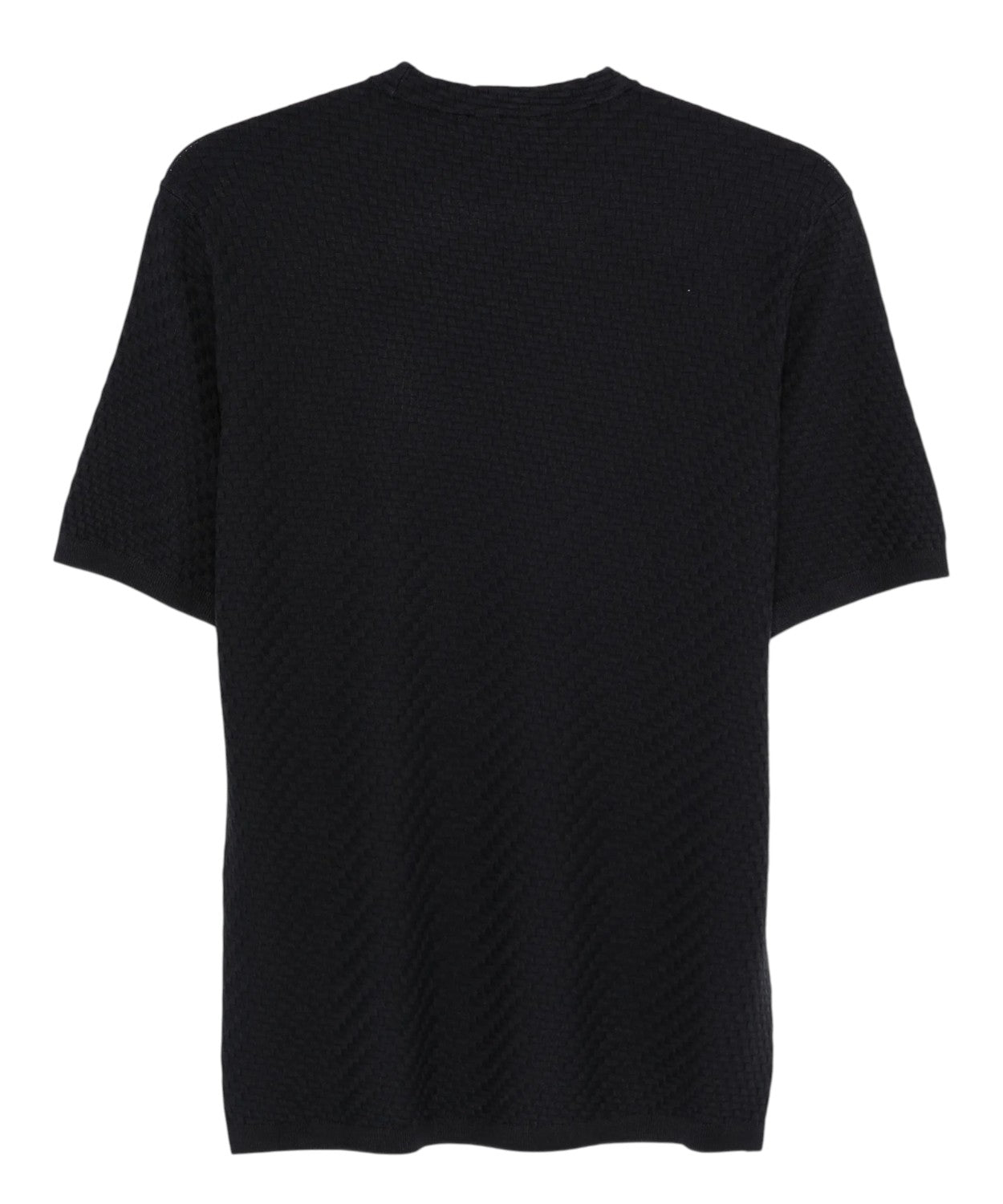 Emporio Armani T-shirt Uomo con Fantasia a Rilievo
