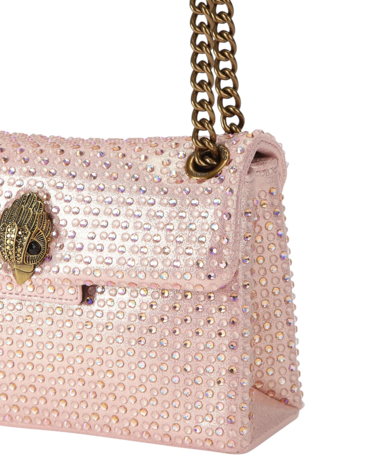 Borsa Mini Kurt Geiger con Cristalli e Catena