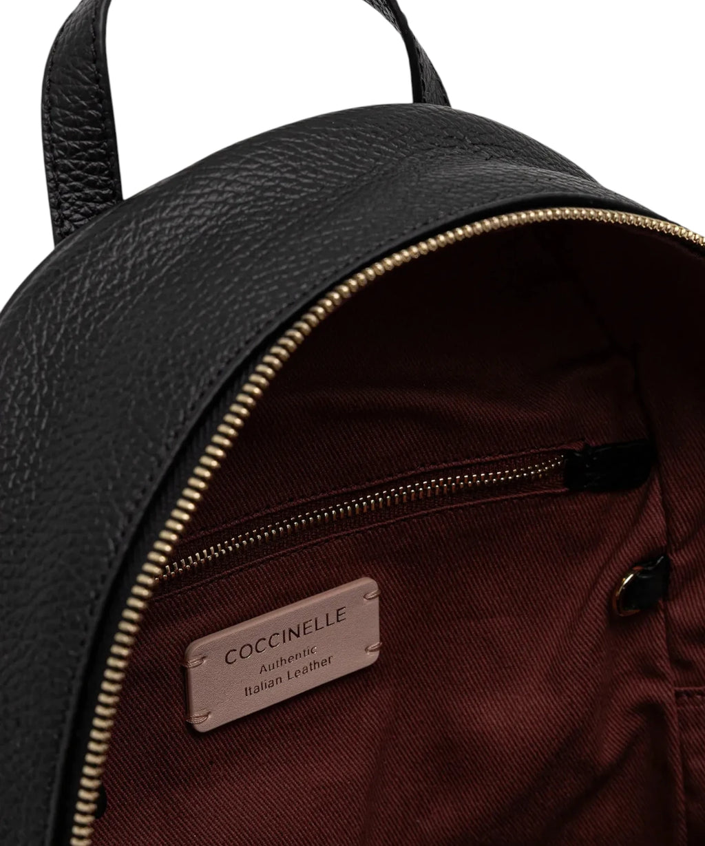 Sac à dos femme Coccinelle Nory en cuir de veau