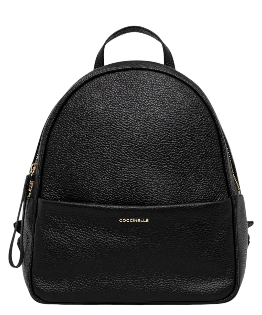 Sac à dos femme Coccinelle Nory en cuir de veau