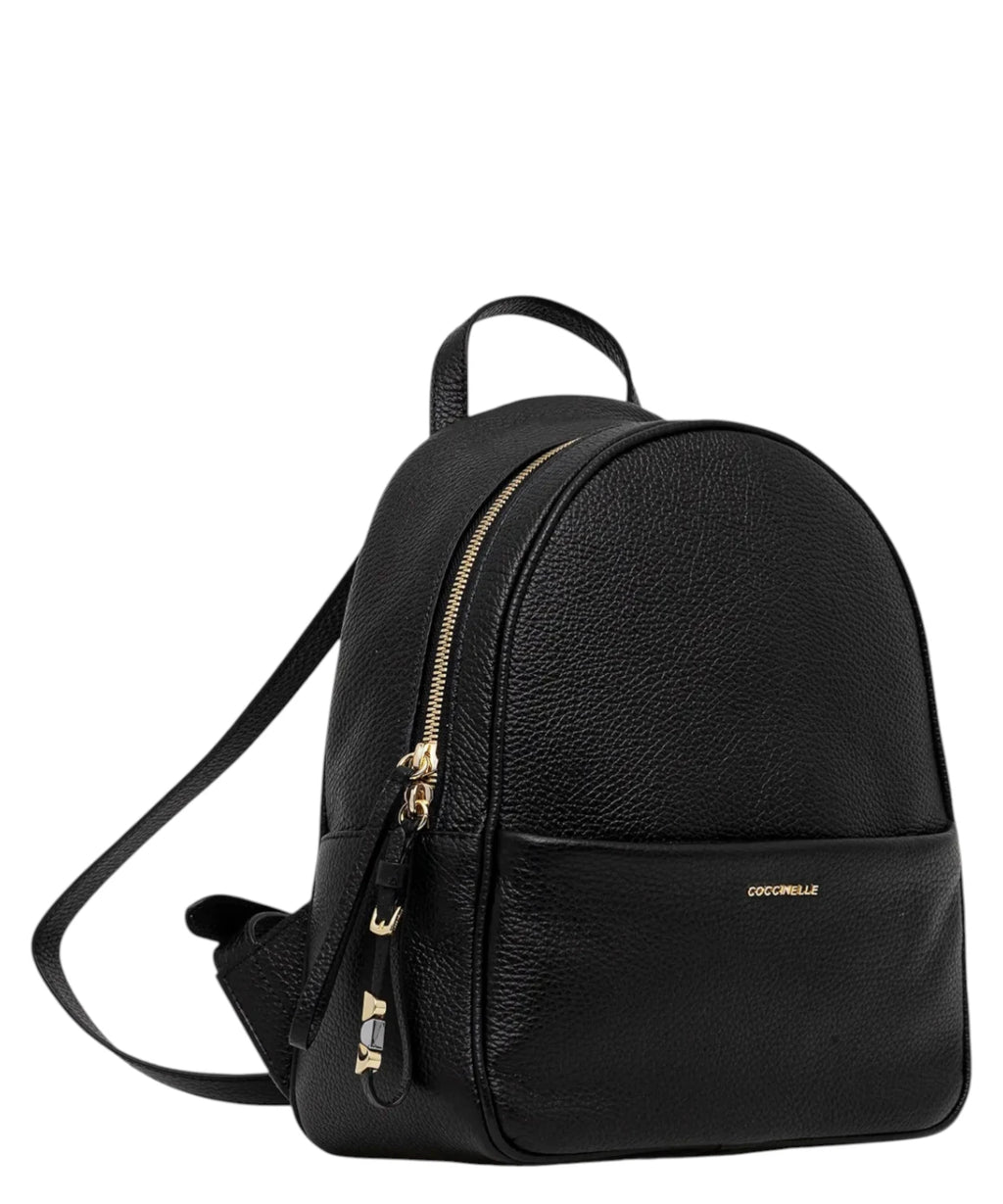 Sac à dos femme Coccinelle Nory en cuir de veau