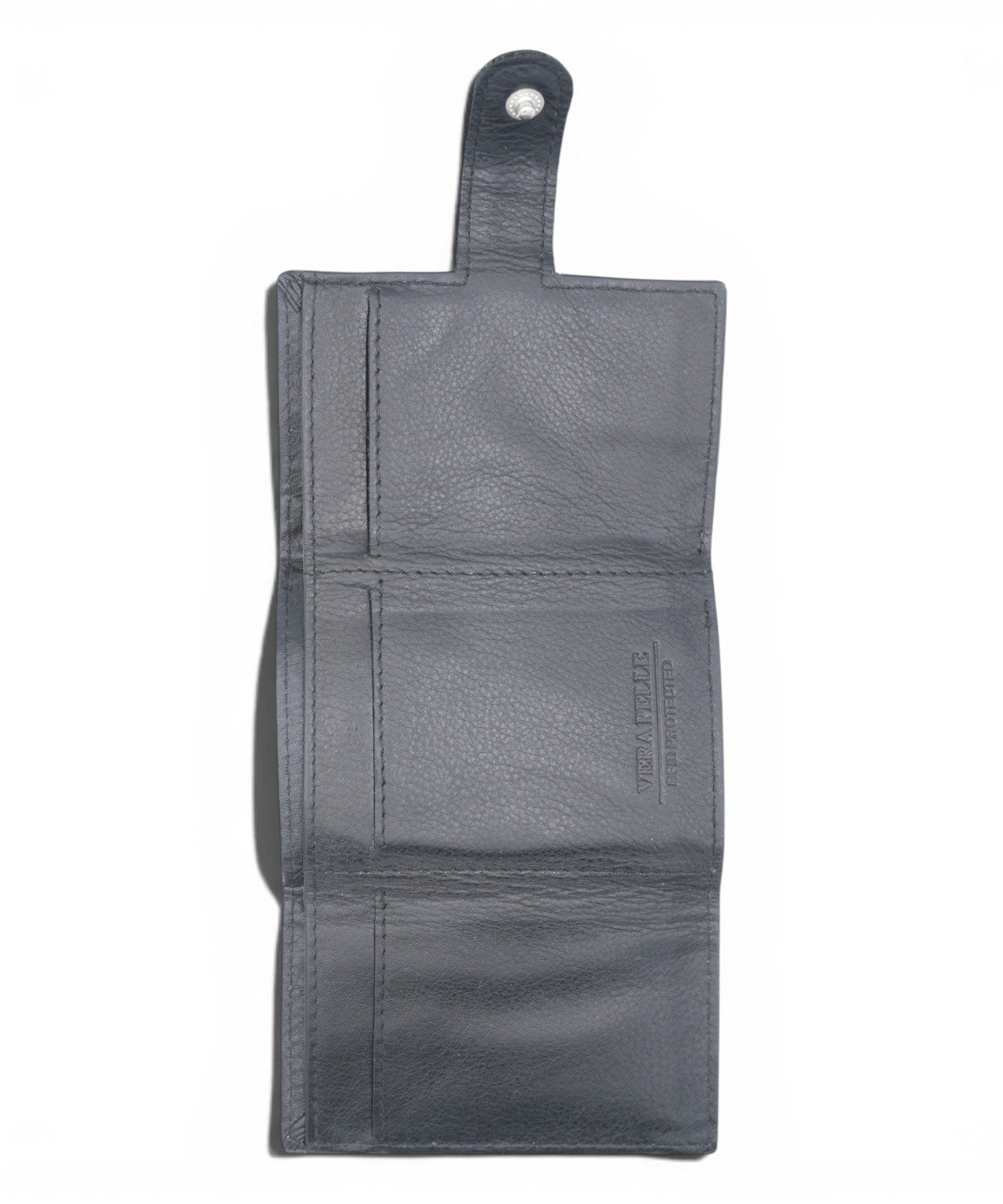 Portefeuille Homme Cuir RFID Compact avec Zip et Glissière