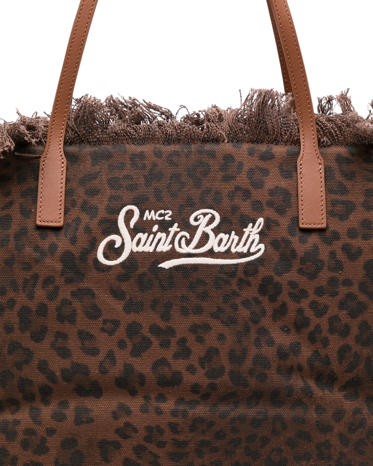 Borsa Shopper City Leopard MC2 Saint Barth