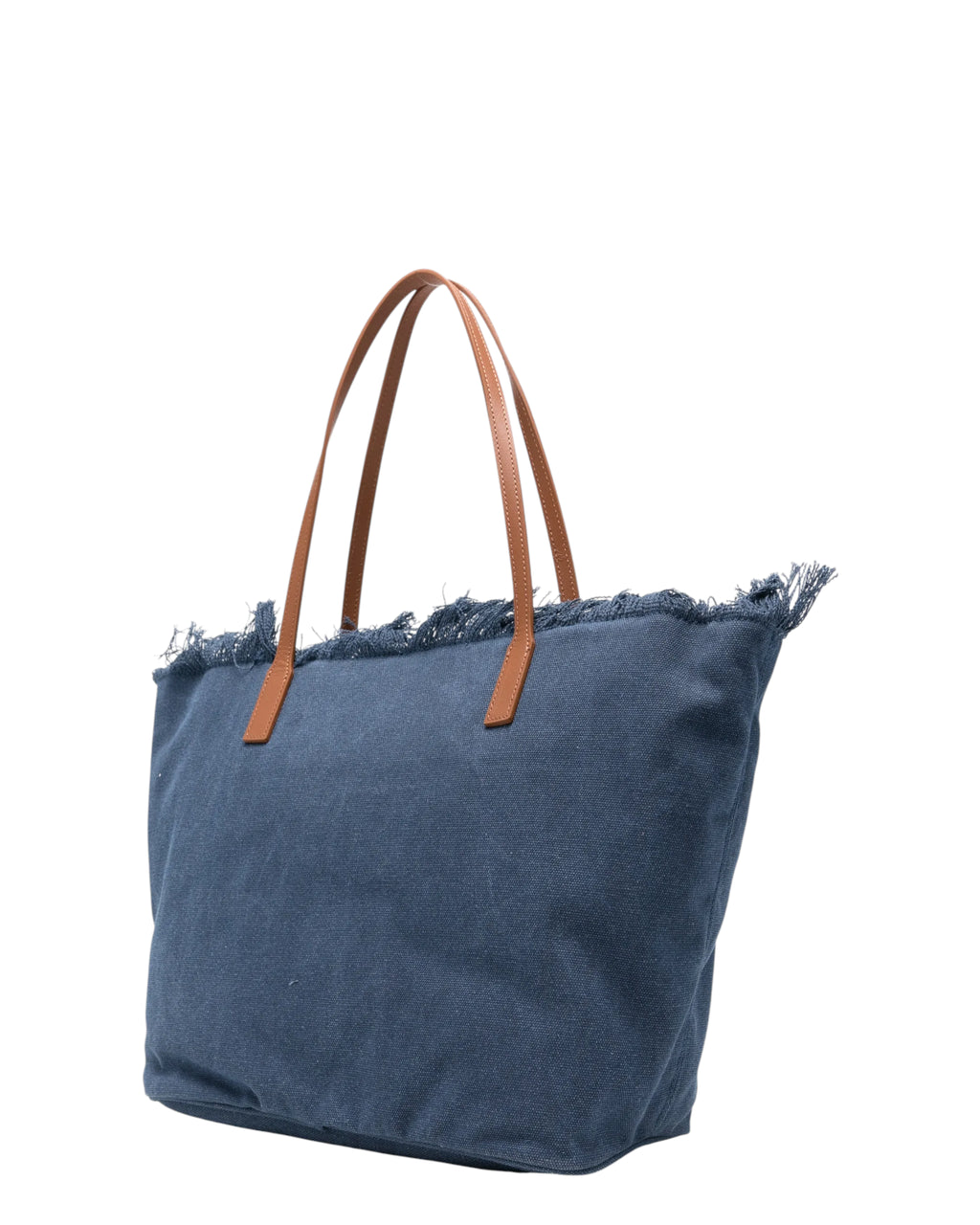 City Shopper Femme en Toile avec Franges
