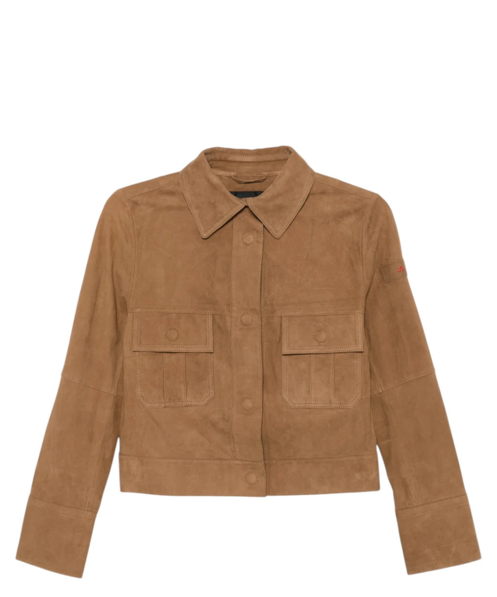 Veste Peuterey ERA Suede 02 en cuir suédé