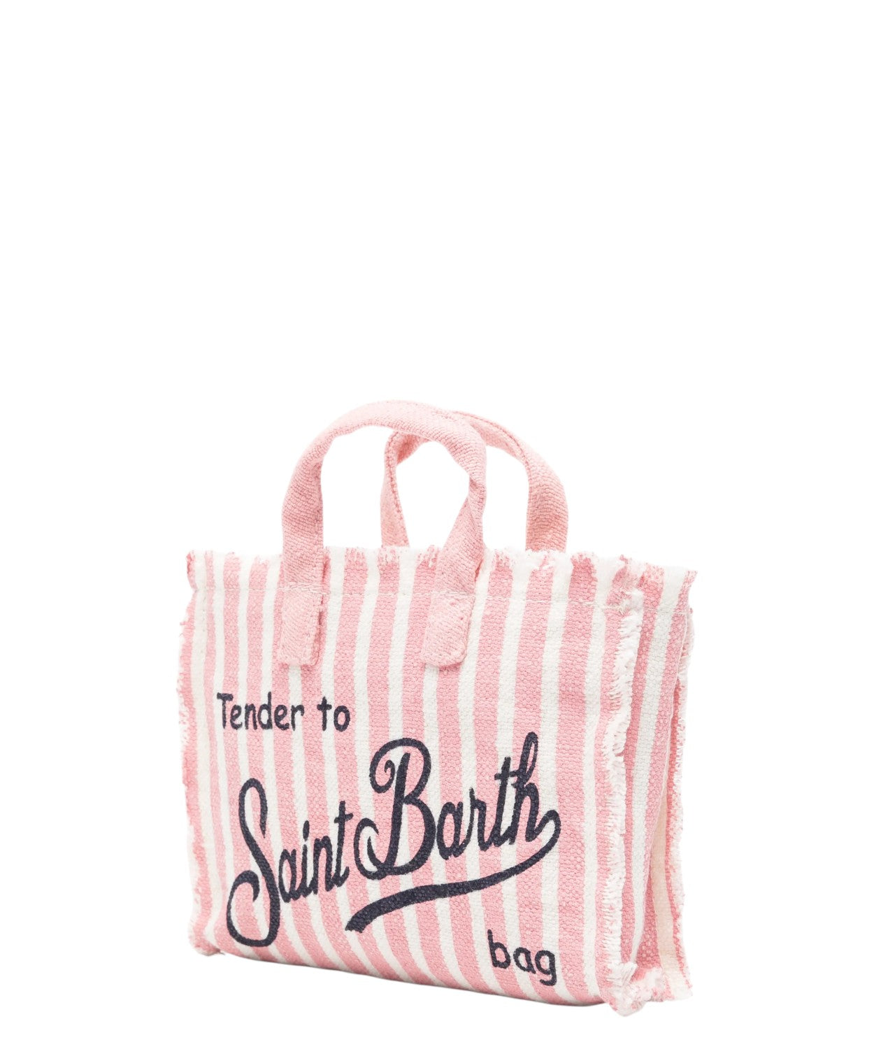 Sac téléphone MC2 Saint Barth en lin rayé