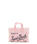 Sac téléphone MC2 Saint Barth en lin rayé