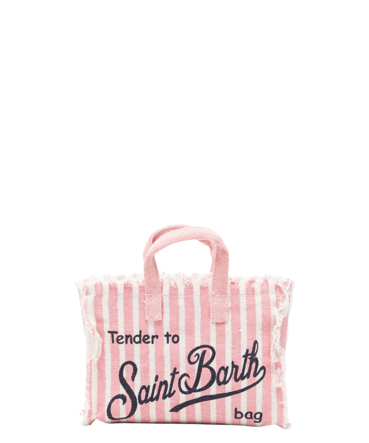 Sac téléphone MC2 Saint Barth en lin rayé