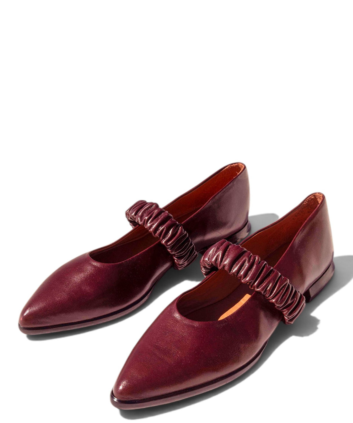 Ballerines Caty 22013 en cuir avec semelle intérieure rembourrée