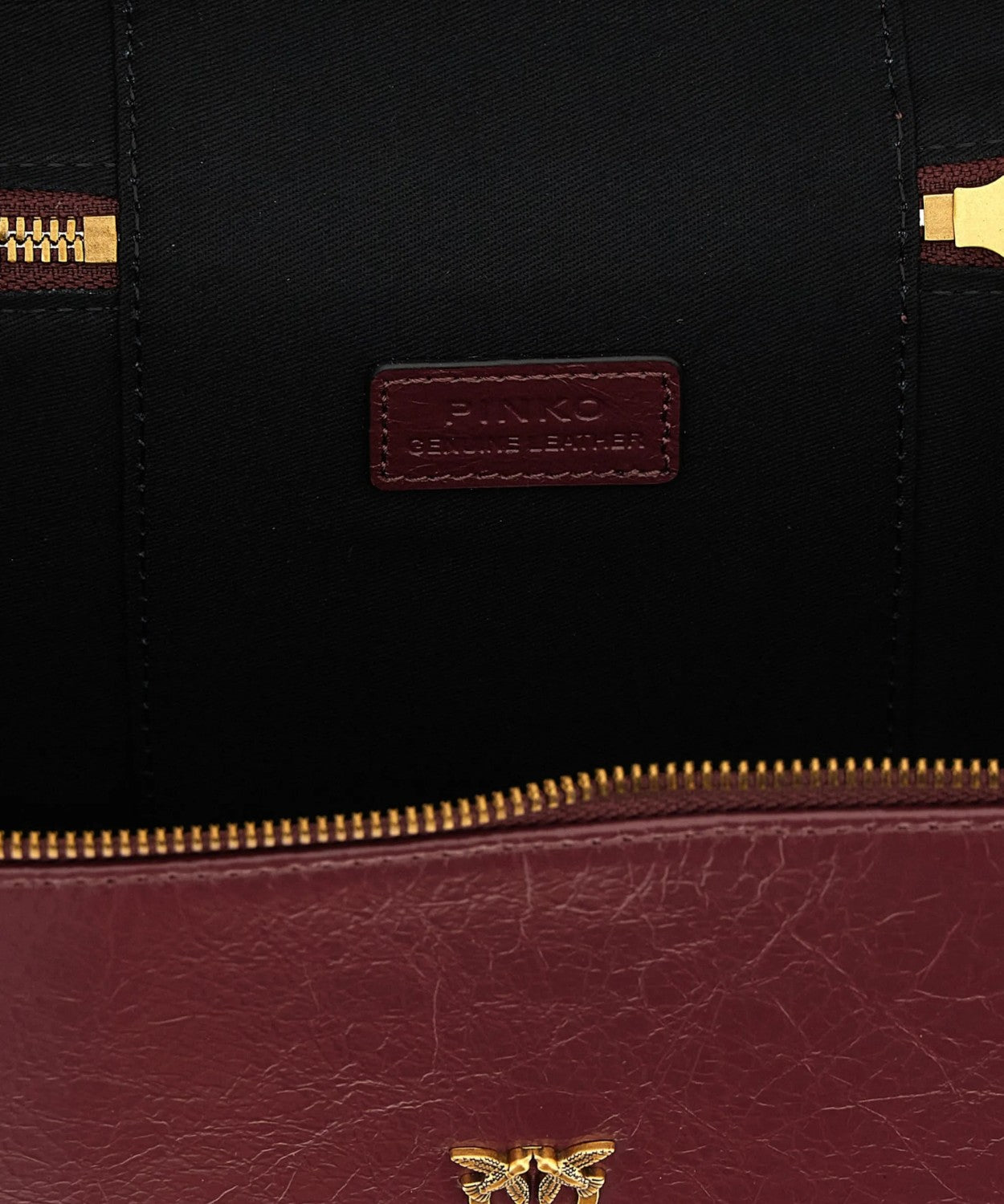 Borsa Pinko Love Birds Vanity in Pelle