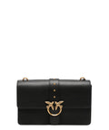 Borsa Pinko Love Birds in Pelle Nera con Tracolla