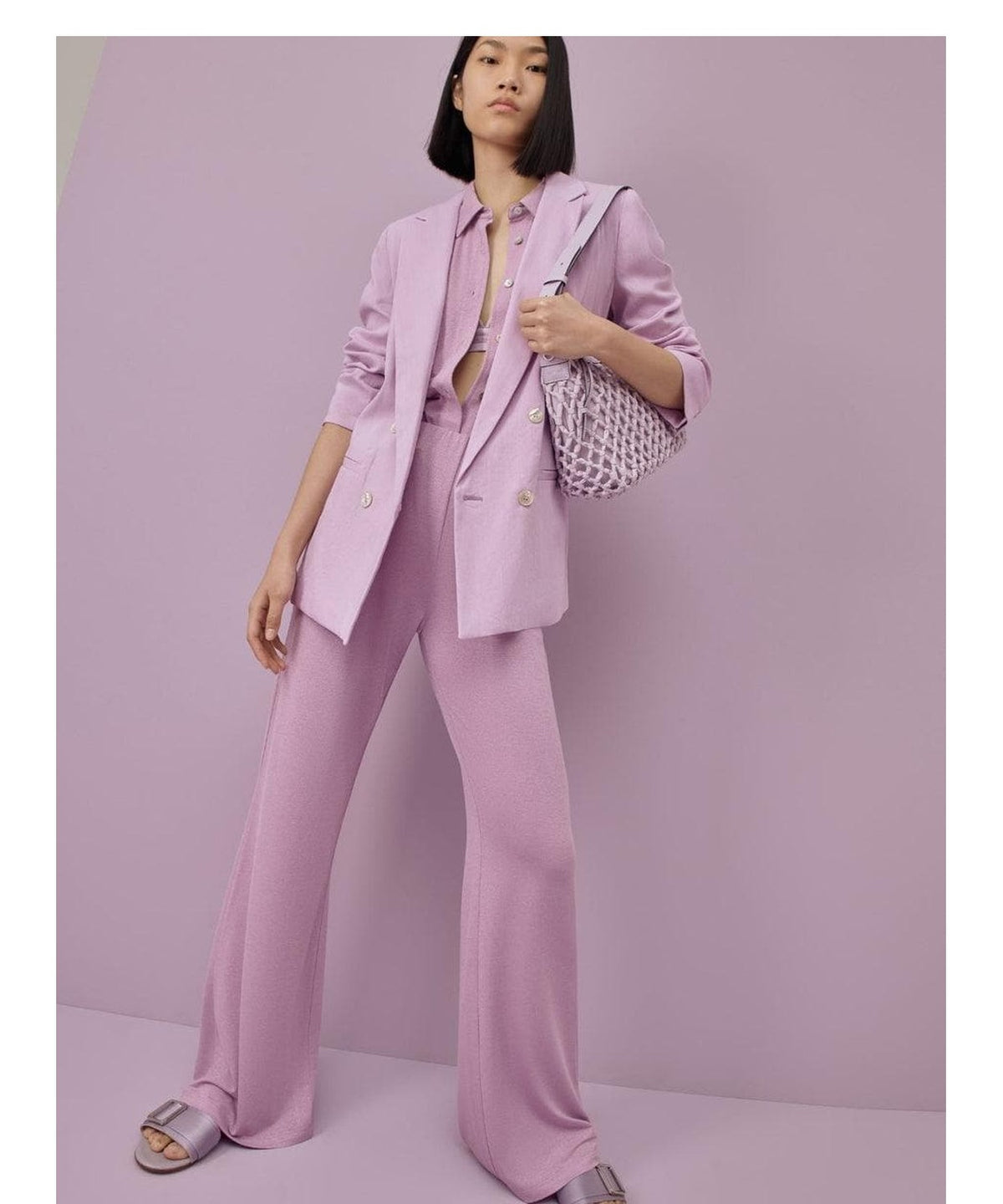 Pantaloni ampi in jersey - Vittorio Citro Boutique