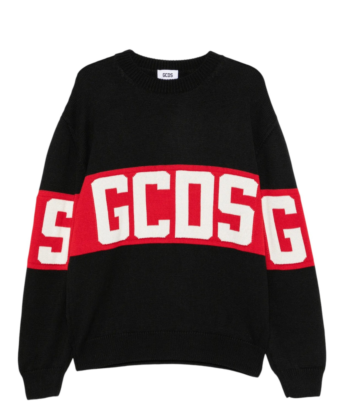 Pull GCDS avec logo jacquard