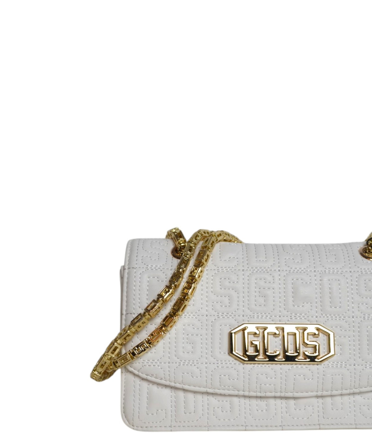 Sac bandoulière GCDS avec surpiqûres logo